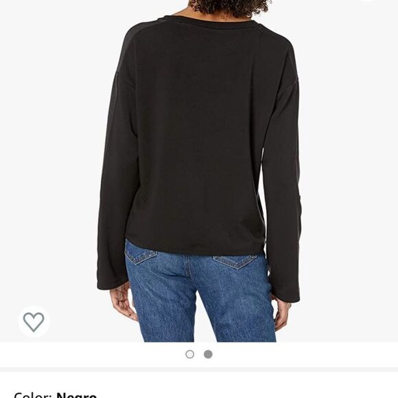 BB Dakota Women's Dreams French Terry Top NWT - Picture 2 of 2